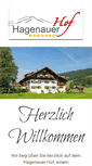 Mobile Screenshot of hagenauerhof.de